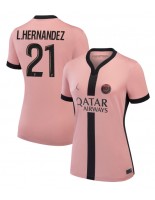 Paris Saint-Germain Lucas Hernandez #21 Alternativní Dres pro Dámské 2024-25 Krátký Rukáv